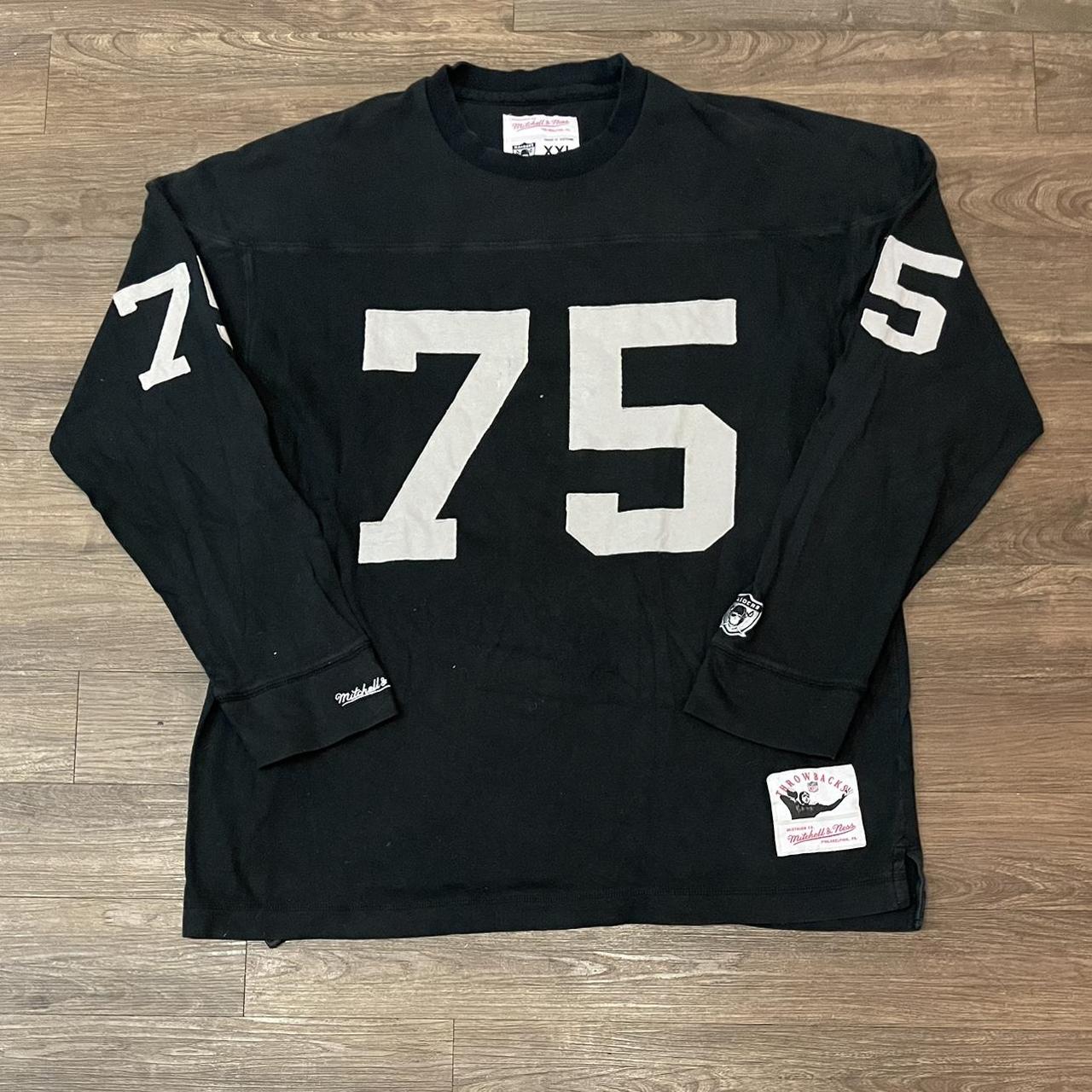 Oakland Raiders Mitchell & Ness Adjustable - Depop