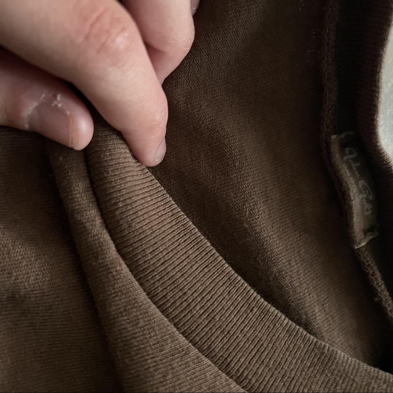 Brandy Melville Women's Brown Shirt Depop