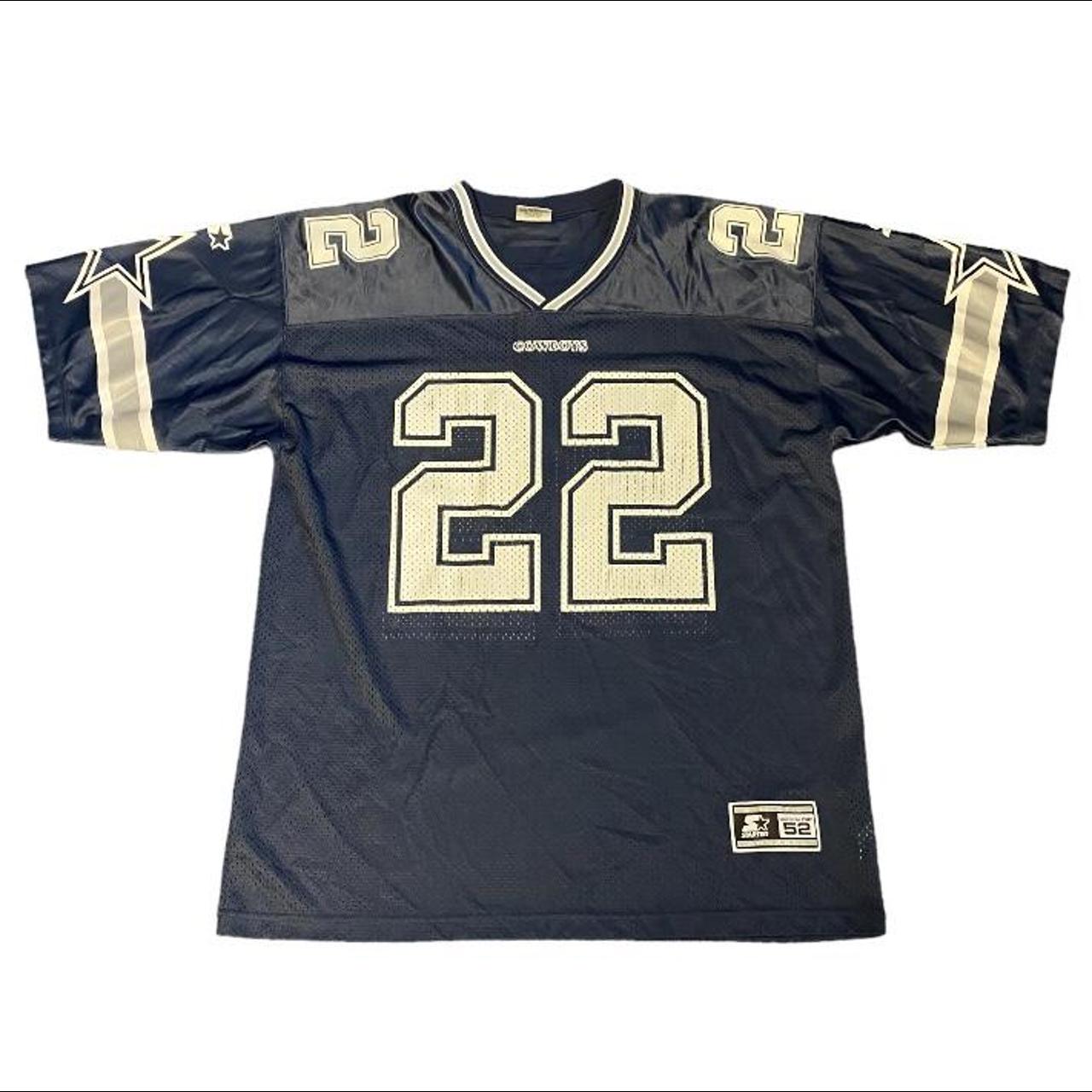 Vintage Emmitt Smith Dallas Cowboys Jersey With No - Depop