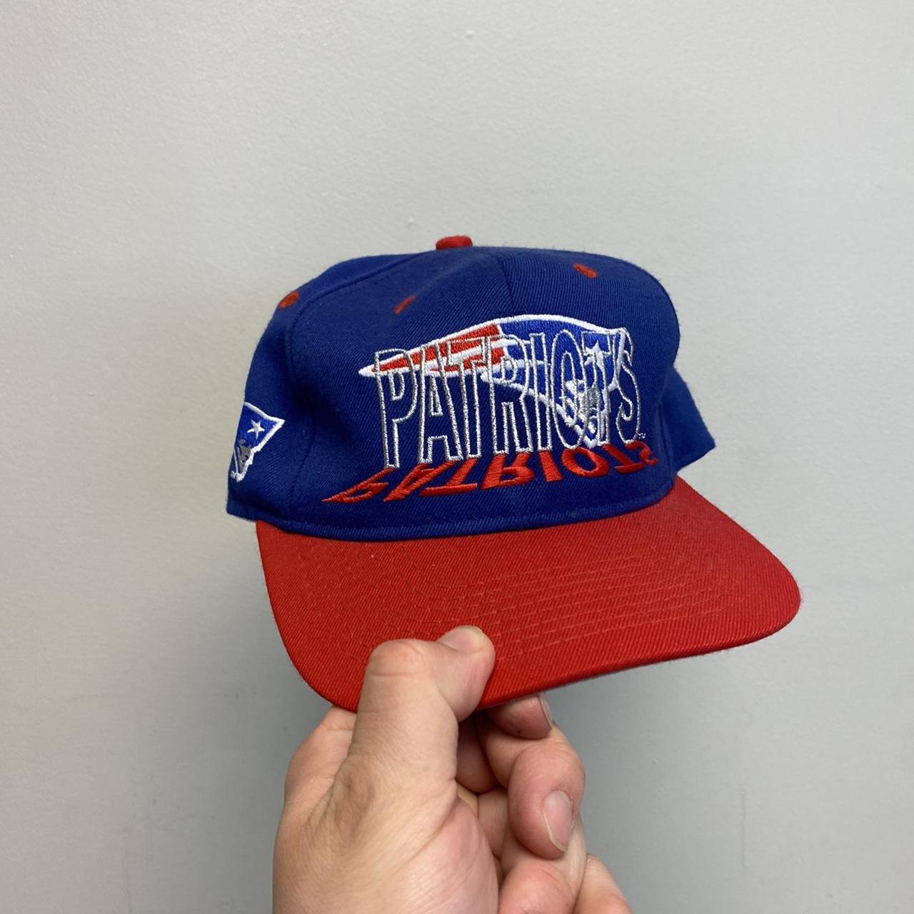 Vintage New England Patriots snapback hat with New - Depop