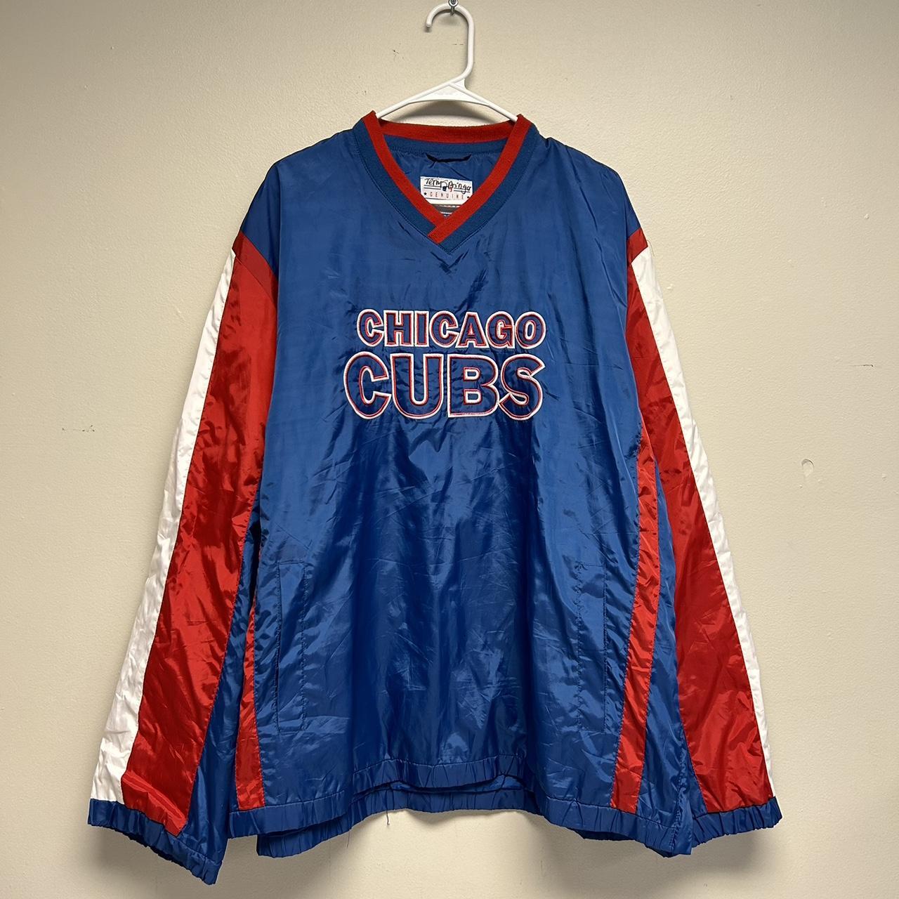 Chicago Cubs Hoodie Gently worn condition Has 2 - Depop