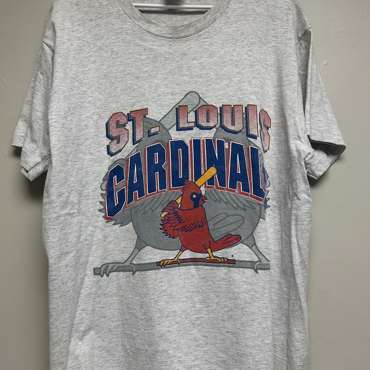 Mens gently worn vintage 90s st louis cardinals - Depop