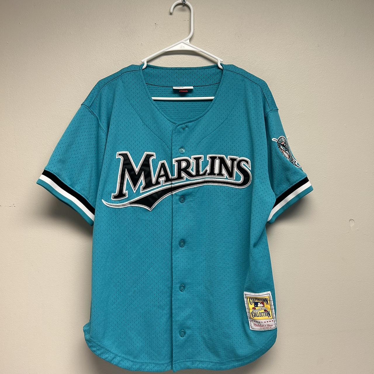 Mitchell and Ness Andre Dawson Florida Marlins jersey. - Depop