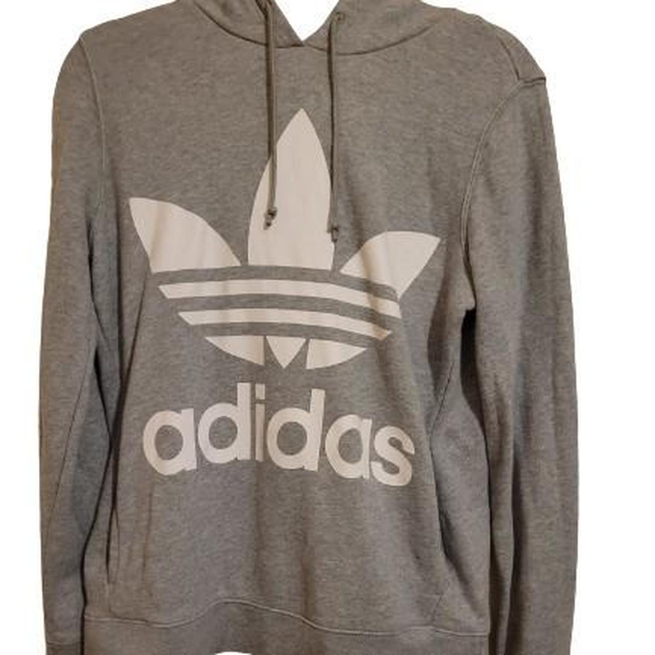 Ladies grey cheap adidas hoodie