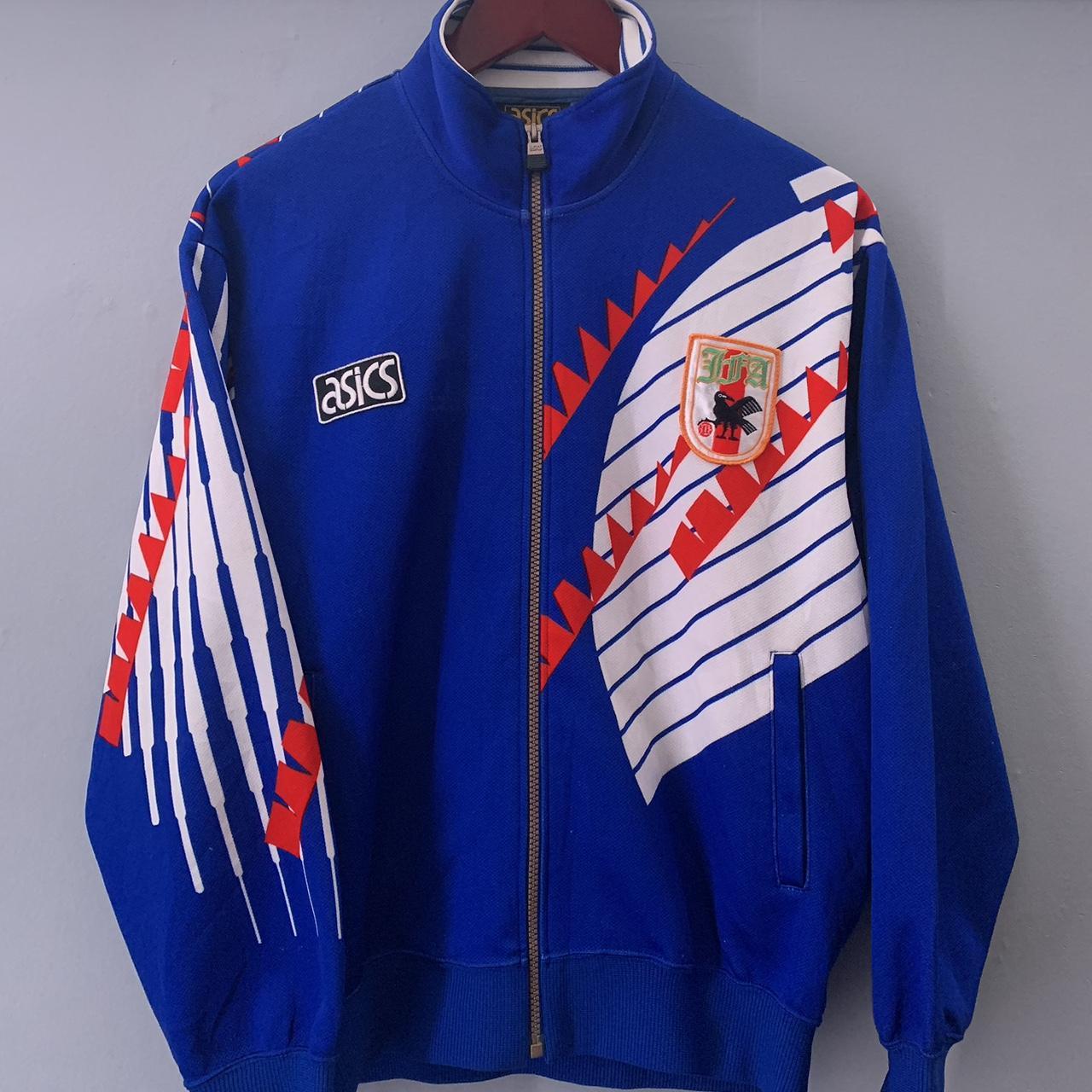 Japan 1994 - 1996 ASICS Football Jacket *PLEASE... - Depop