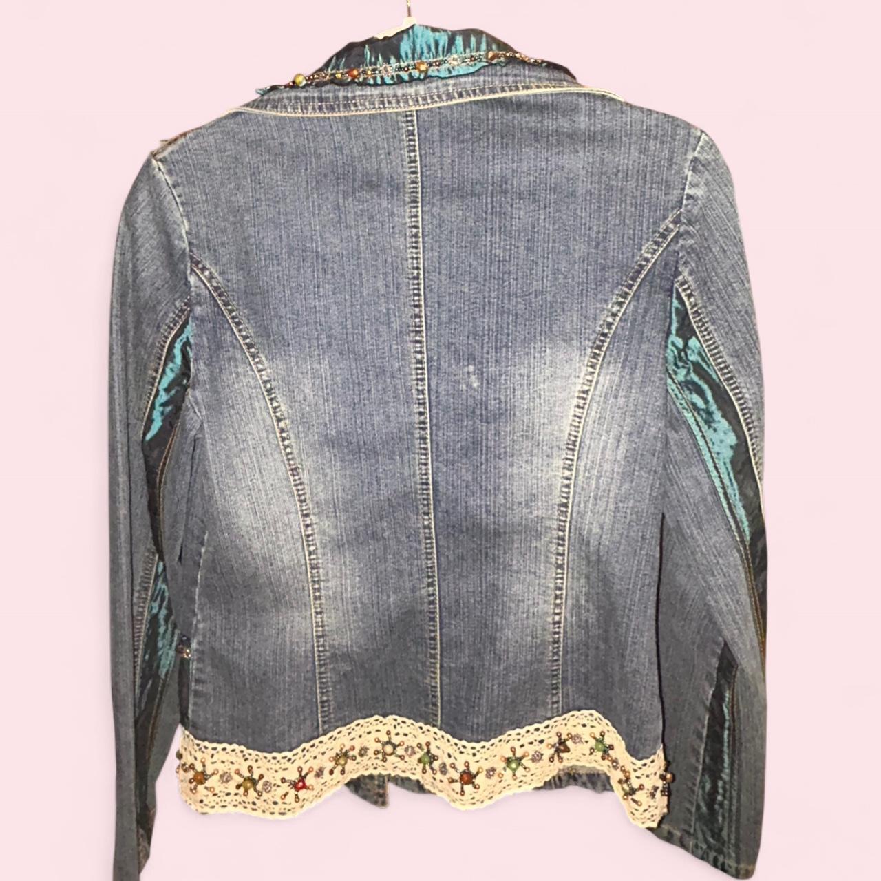 Cache Women's Jacket - Blue/Multi - 6 – Cache den… - image 5