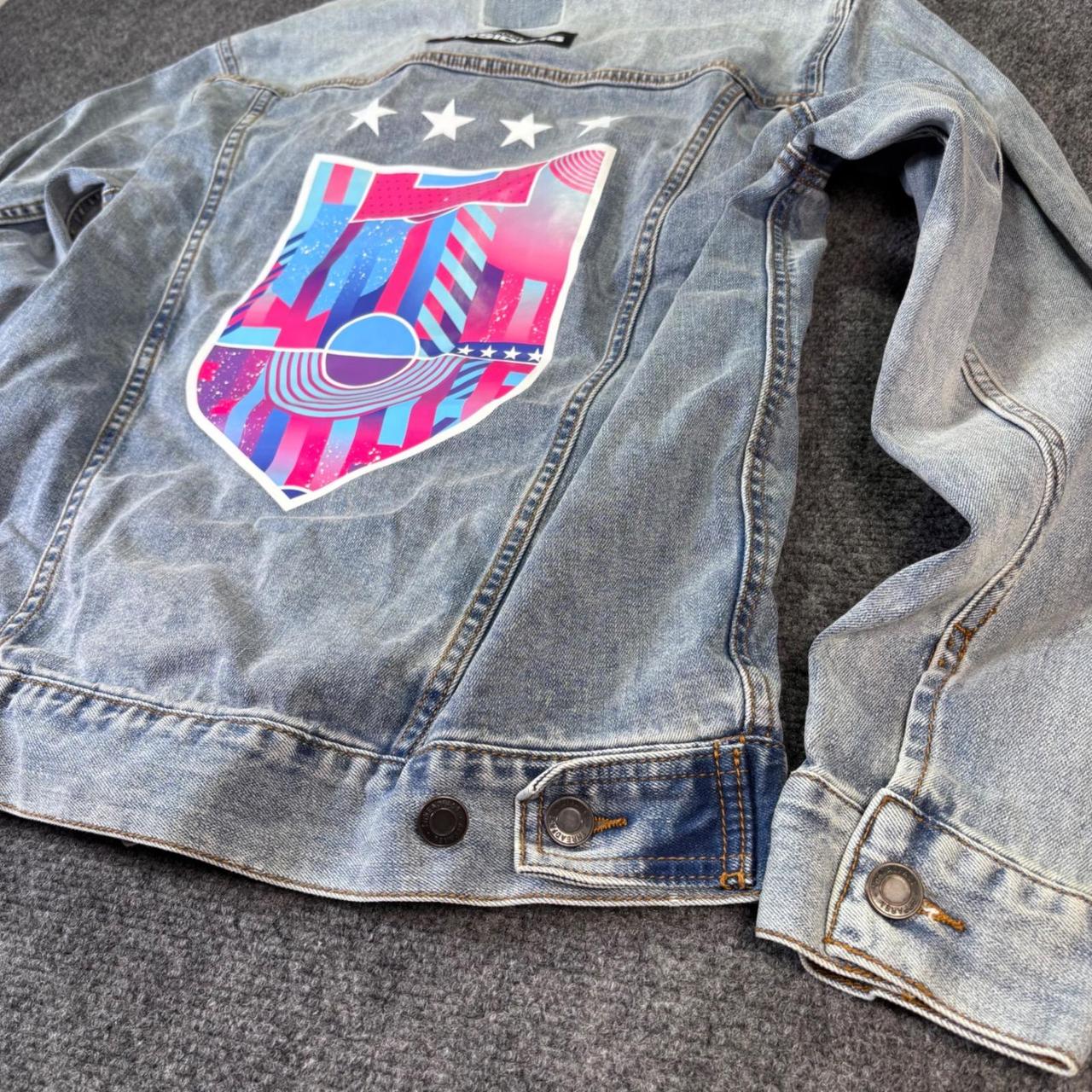 Threadbare Men's Lightweight Jacket - Blue/Multi … - image 8