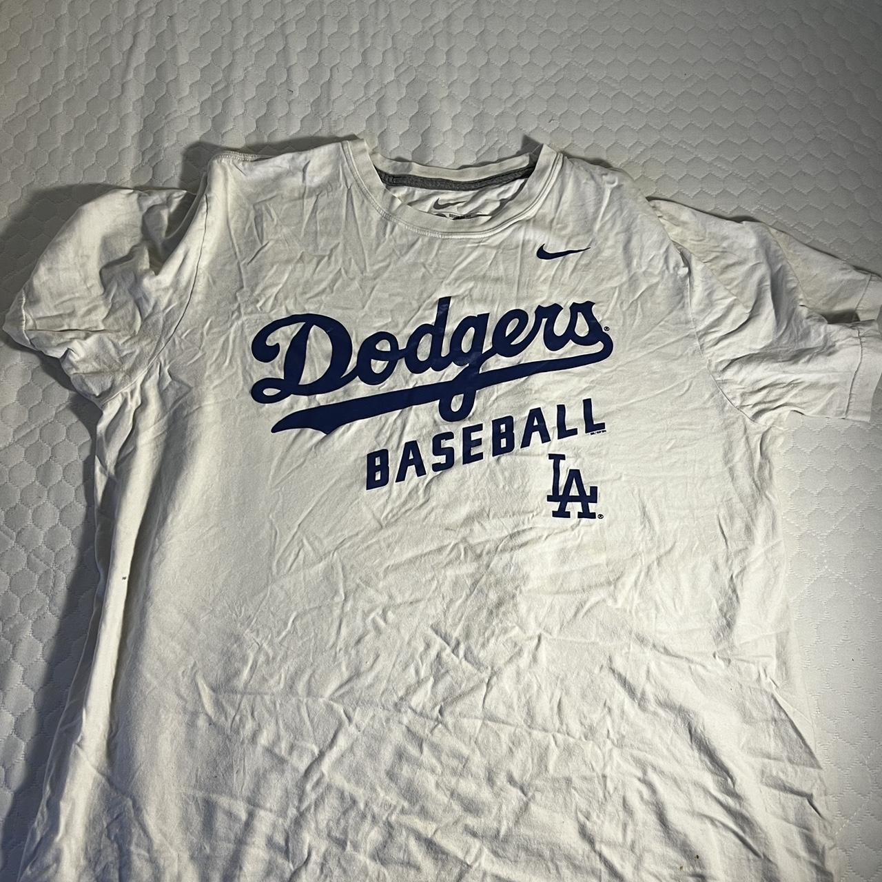 Nike MLB Los Angeles Dodgers T-shirt Mens Size XL - Depop