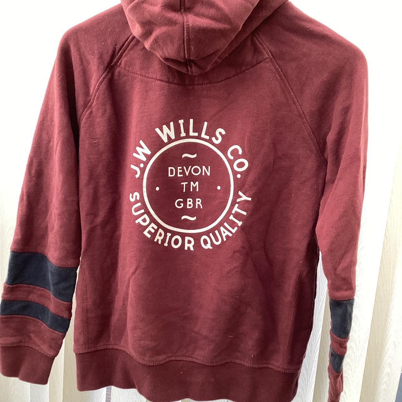 Hoodie Jack Wills Burgundy hoodie with hand pocket. Depop