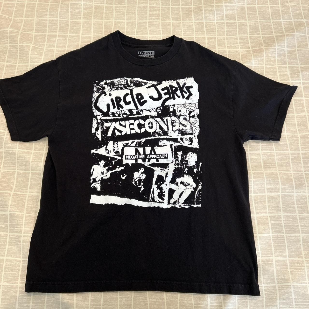 Circle Jerks t shirt. Sized XL. This was from their... - Depop