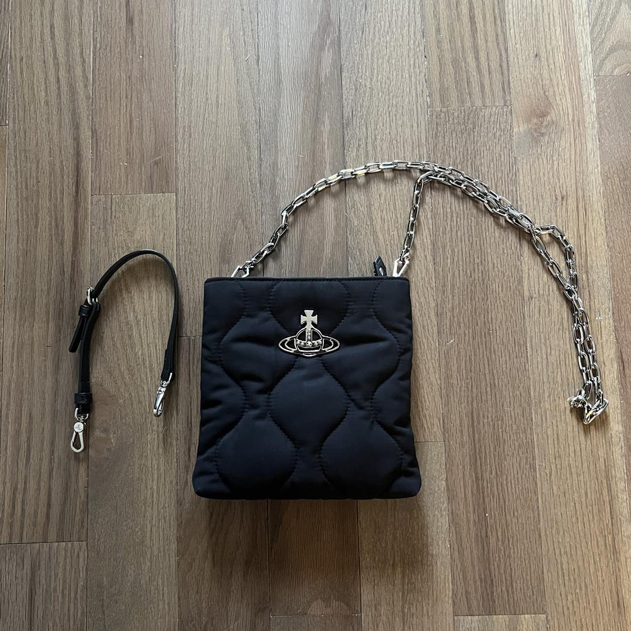 vivienne westwood square camper bag good used... Depop