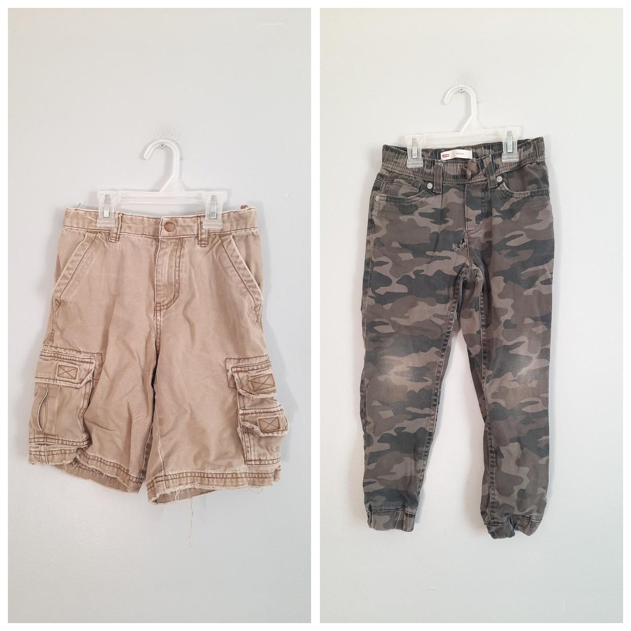 Tan jogger hot sale shorts