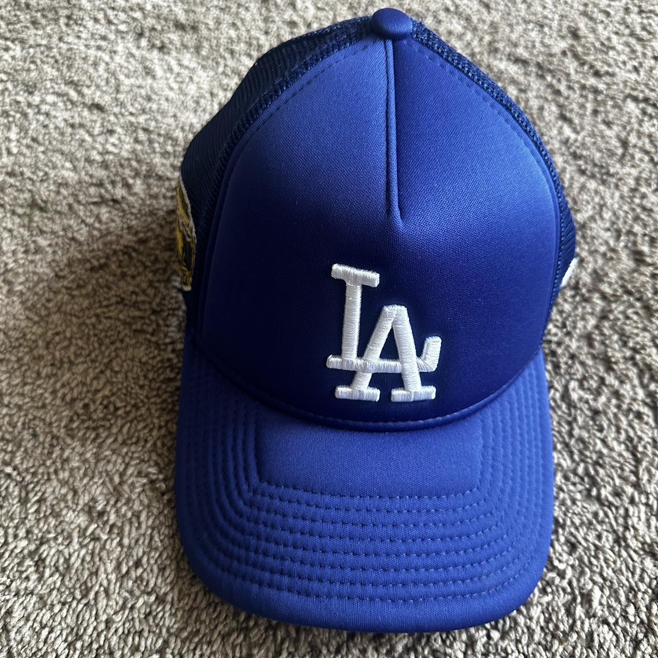 LA DODGERS TRUCKER HAT🧢 Adjustable strap Used -... - Depop