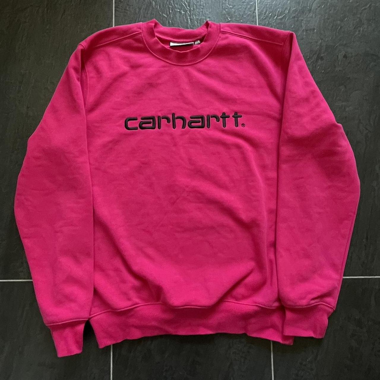 Carhartt pink jumper hotsell