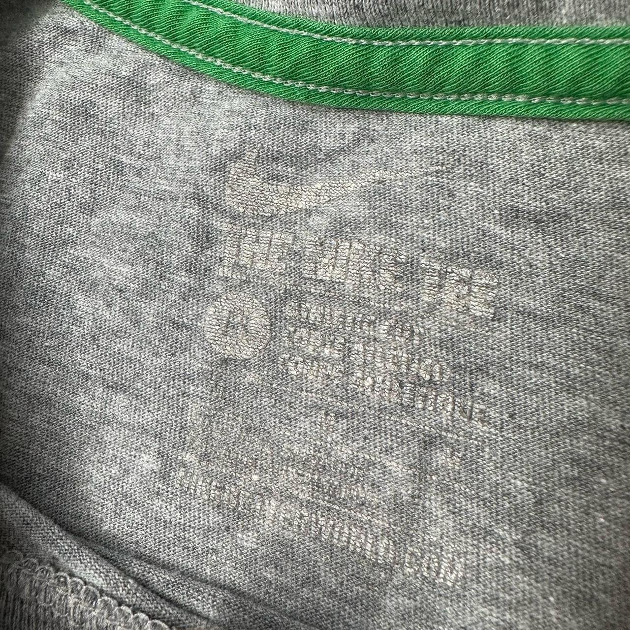 Nike Women's Grey and Green Blouse (6)