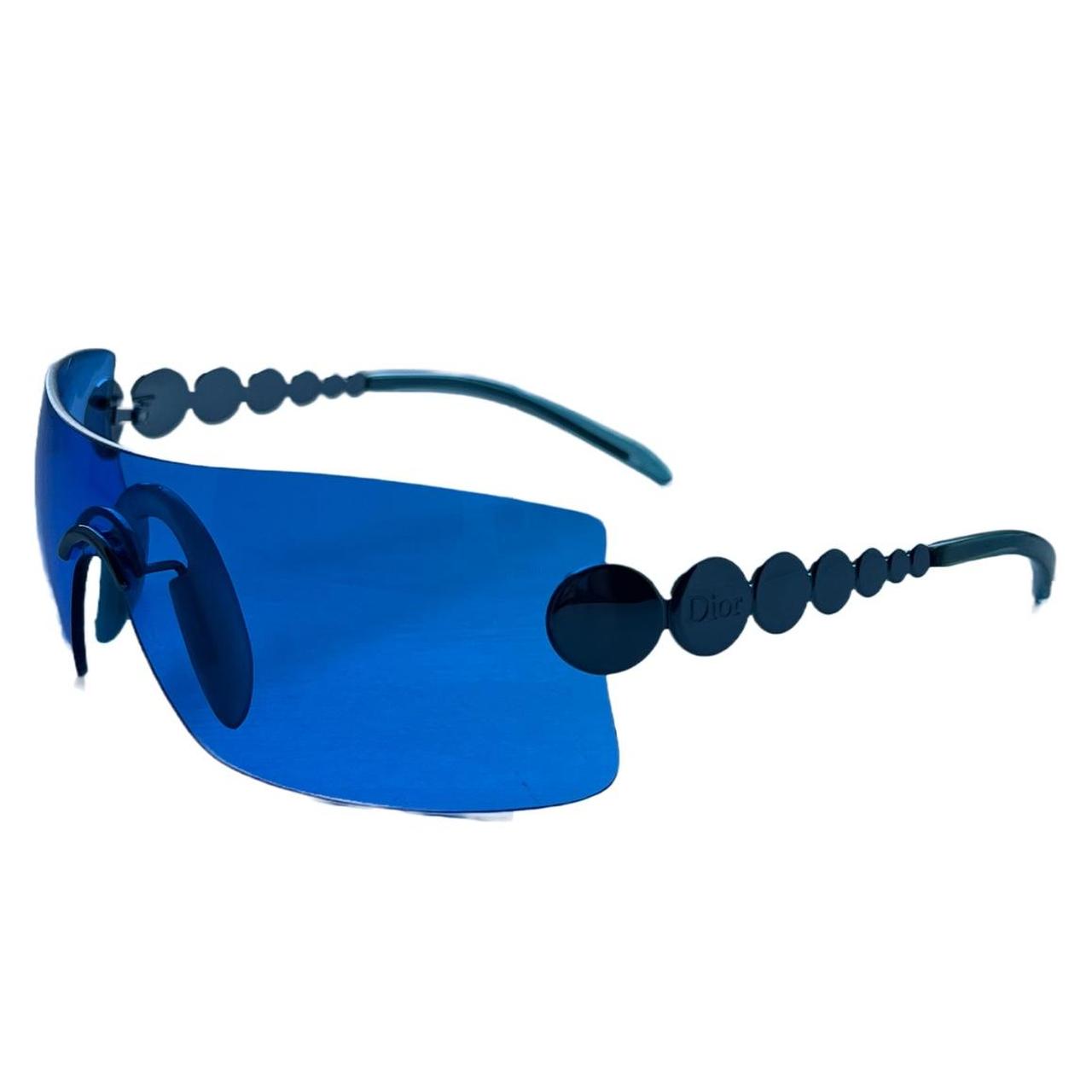 christian dior blue sunglasses