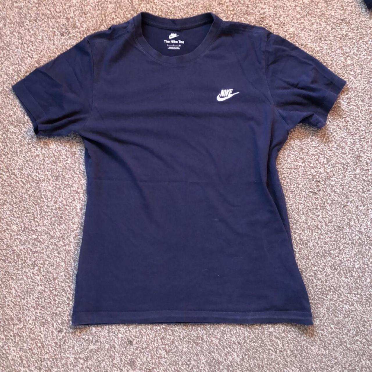 university blue nike t shirt