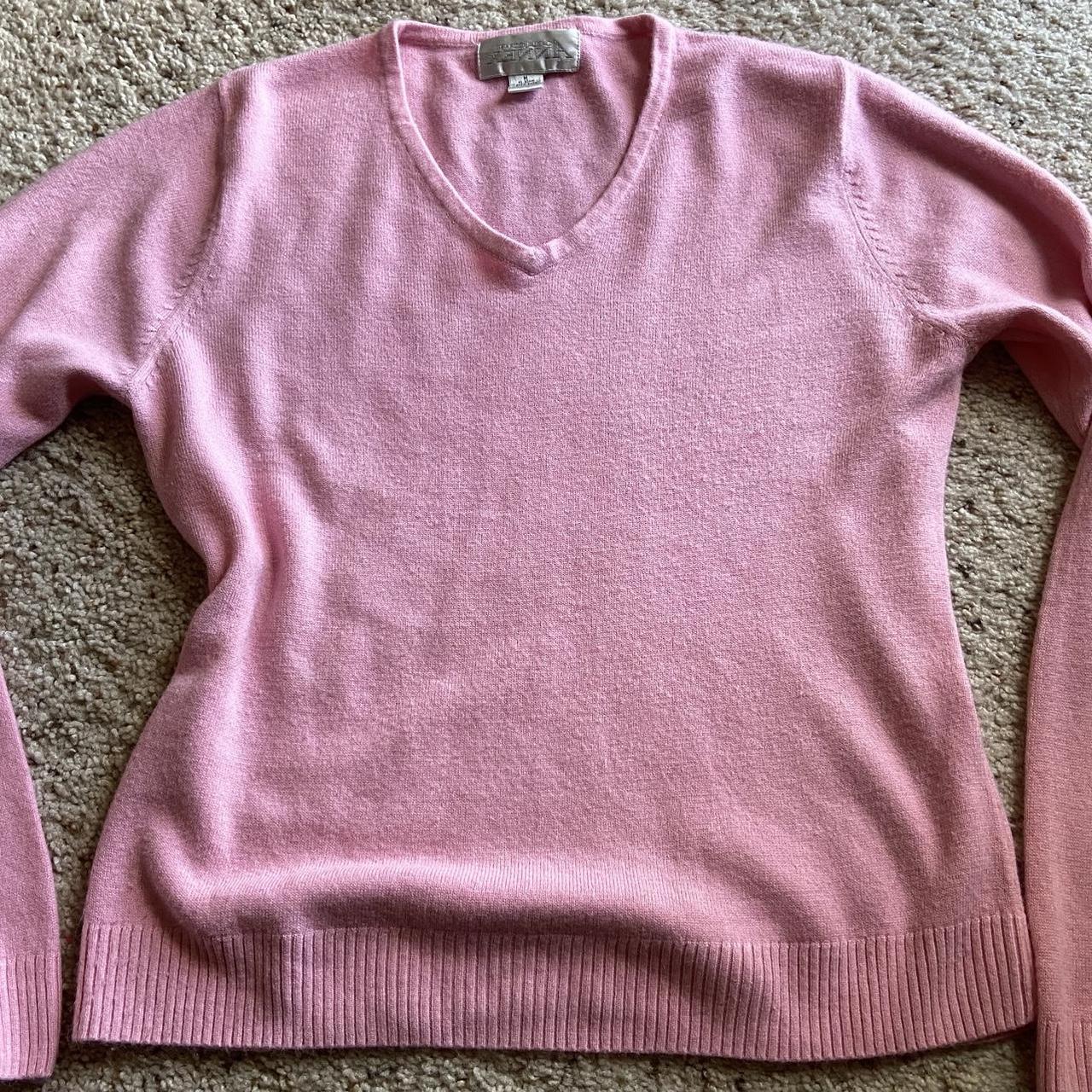 Pretty pink sweater 💕 Perfect Barbie bubble gum... Depop