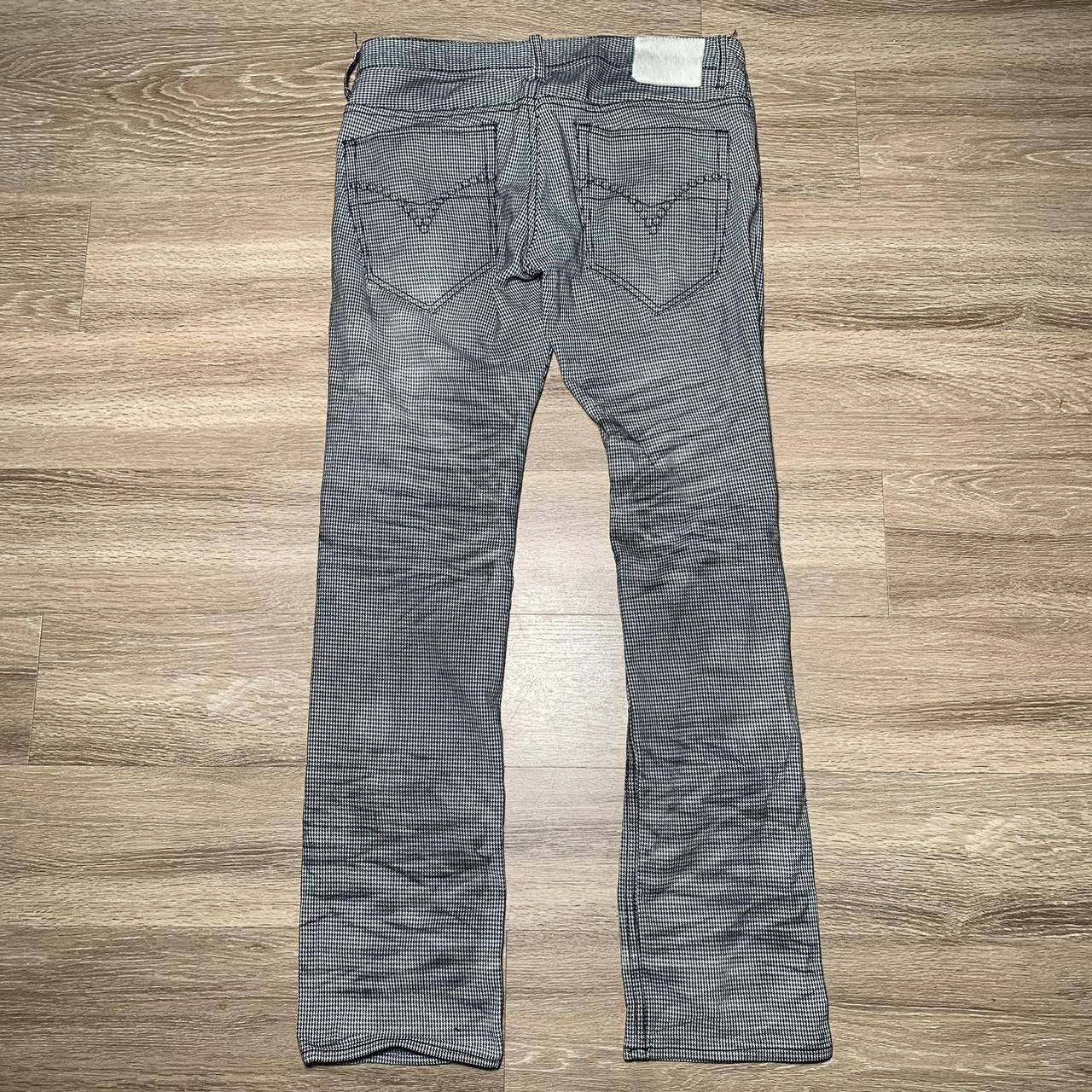 Undercoverism Men's Grey and White Jeans | Depop