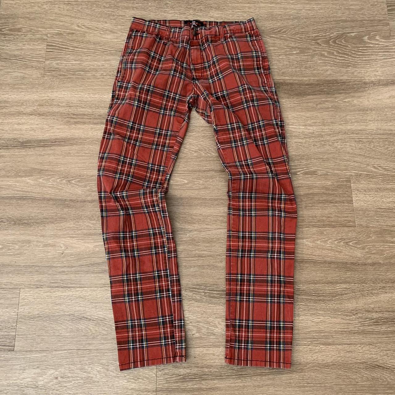 Tripp NYC Men's Red Trousers | Depop