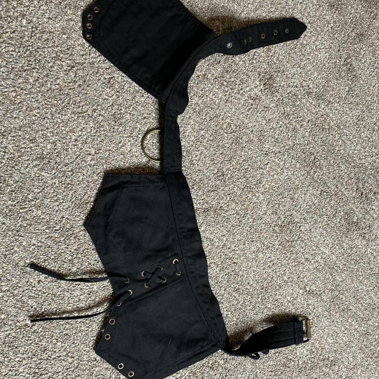 Vintage y2k goth utility belt Pre owned Some wear... - Depop