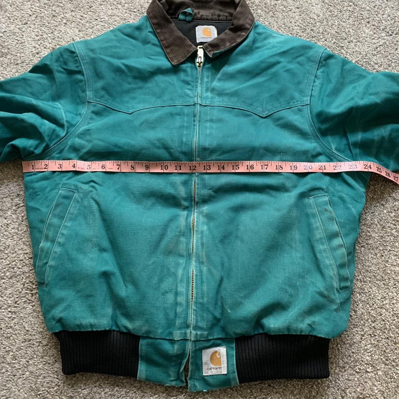 Vintage 90s carhartt aqua green turquoise carhartt... Depop
