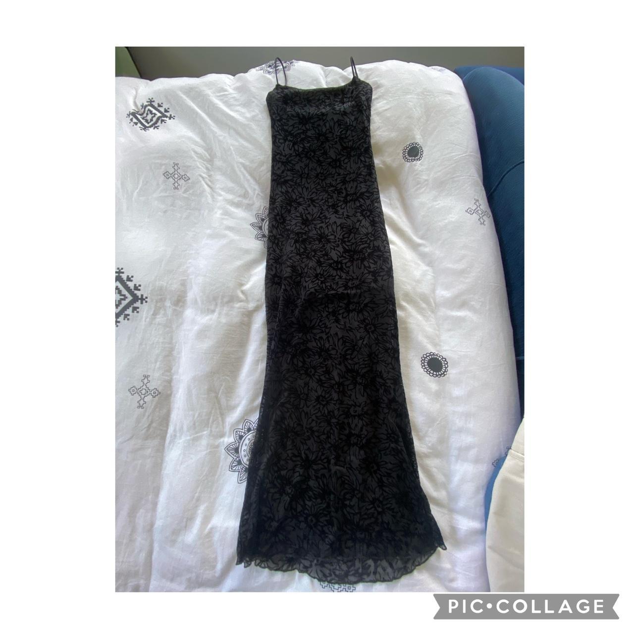 Glassons maxi bodycon dress. Mesh over layer with... Depop