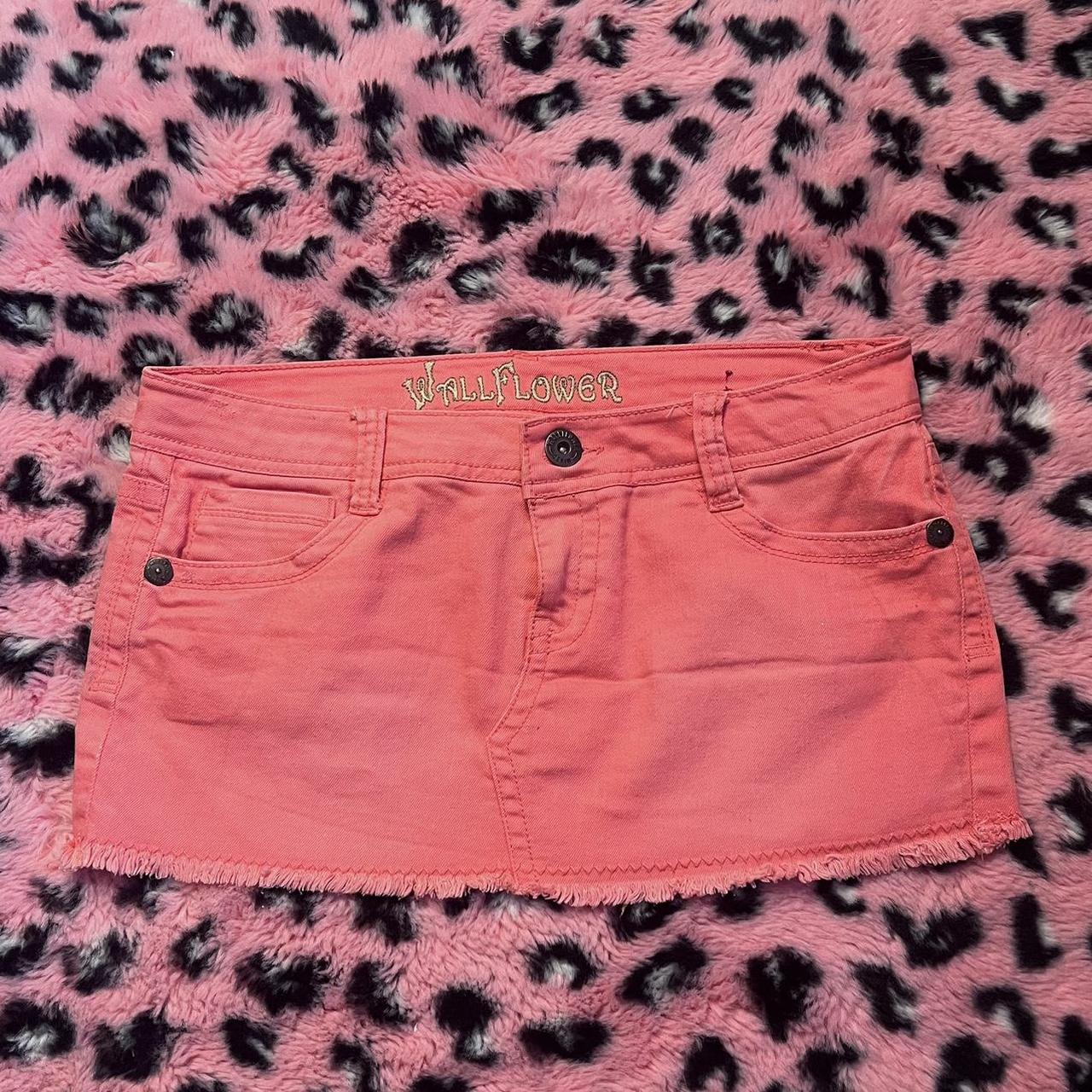 super mini pink skirt 🩷 So perfect for low rise... - Depop