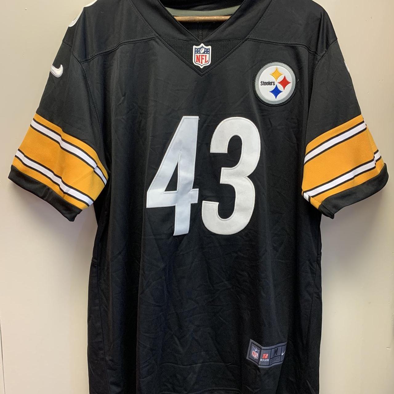 Vintage NFL Pittsburgh Steelers Troy Polamalu - Depop