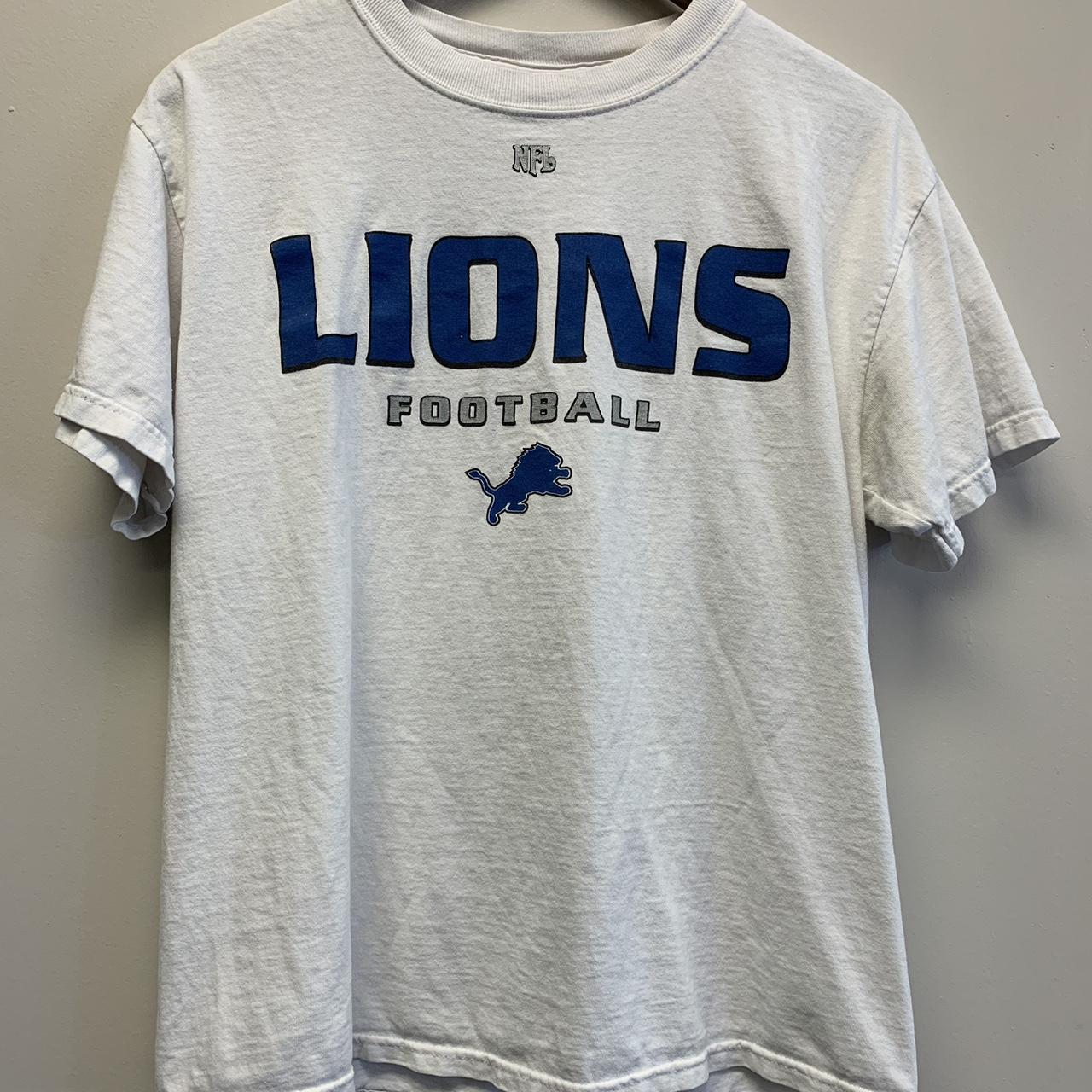 Vintage Detroit Lions Tee Vintage NFL Detroit Lions - Depop