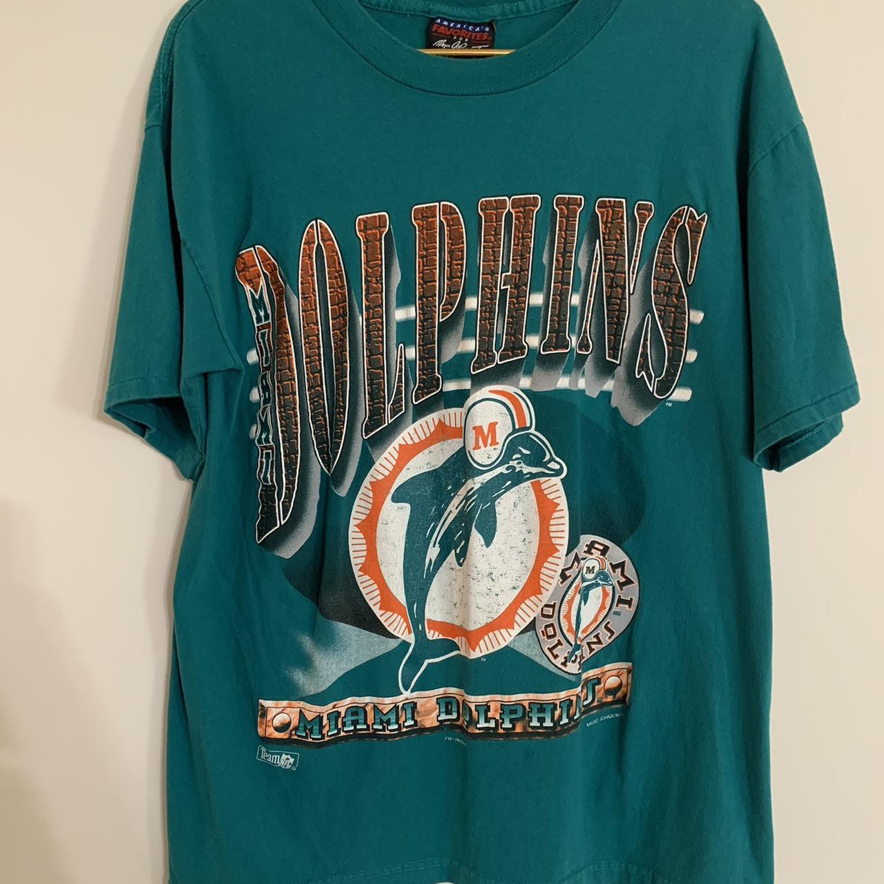 Vintage Miami Dolphins NFL Football Logo T-Shirt