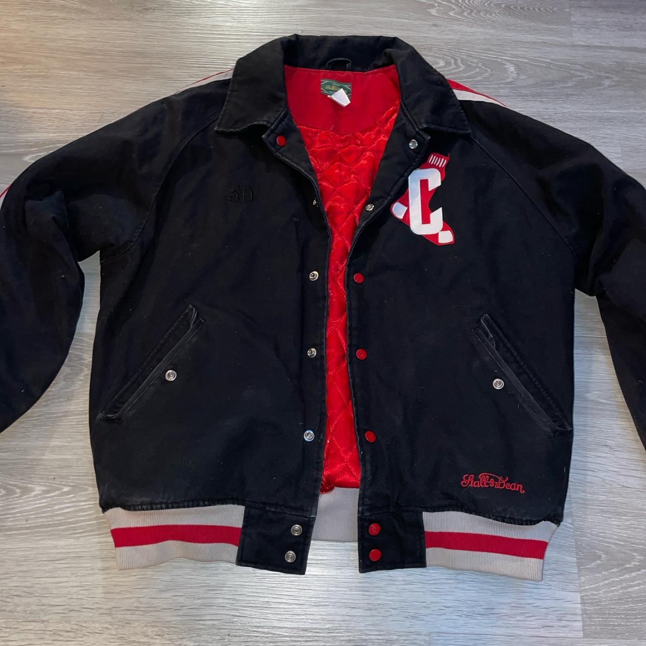 VINTAGE WHITE SOX VARSITY JACKET OPEN TO OFFERS - Depop