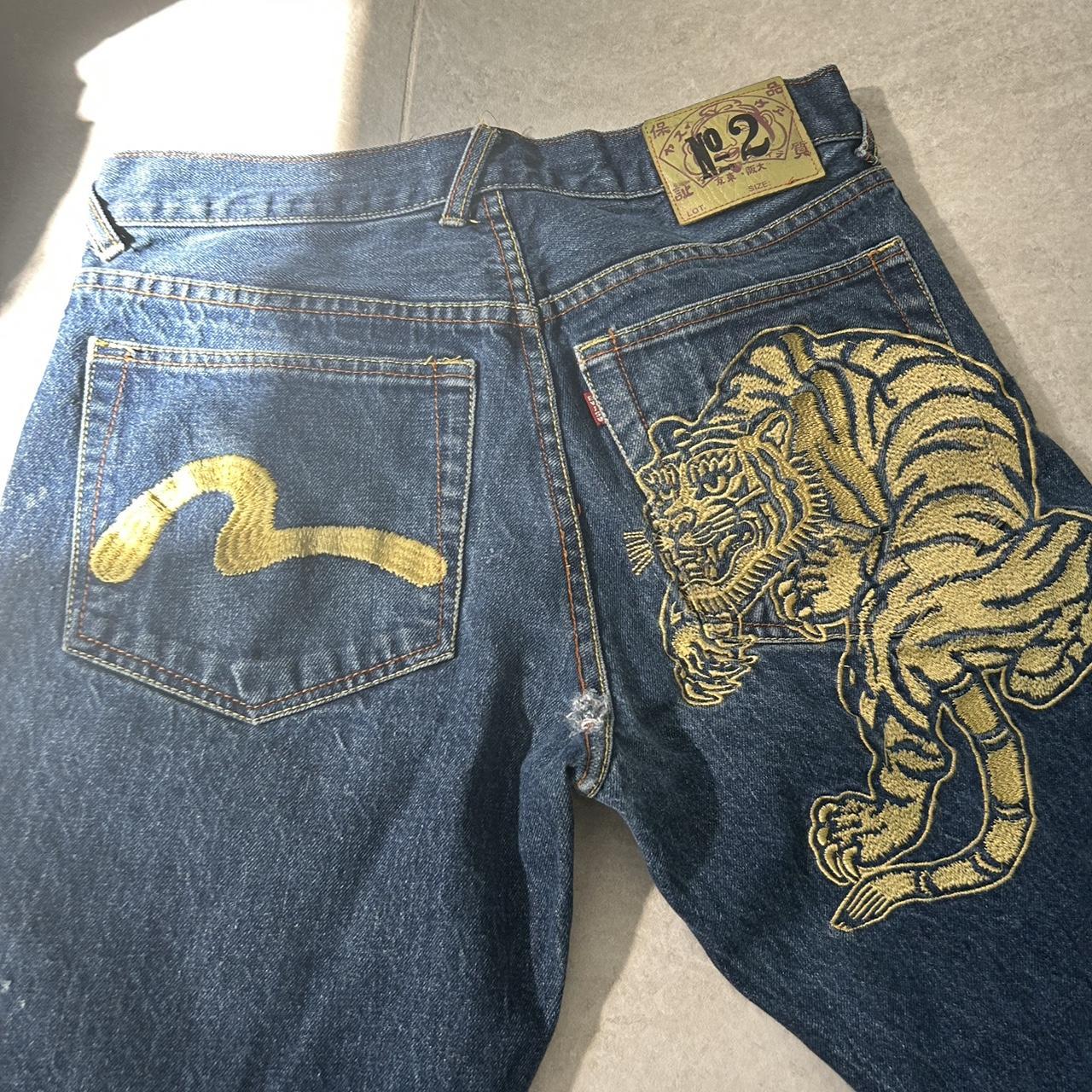 Evisu Men's Trousers | Depop