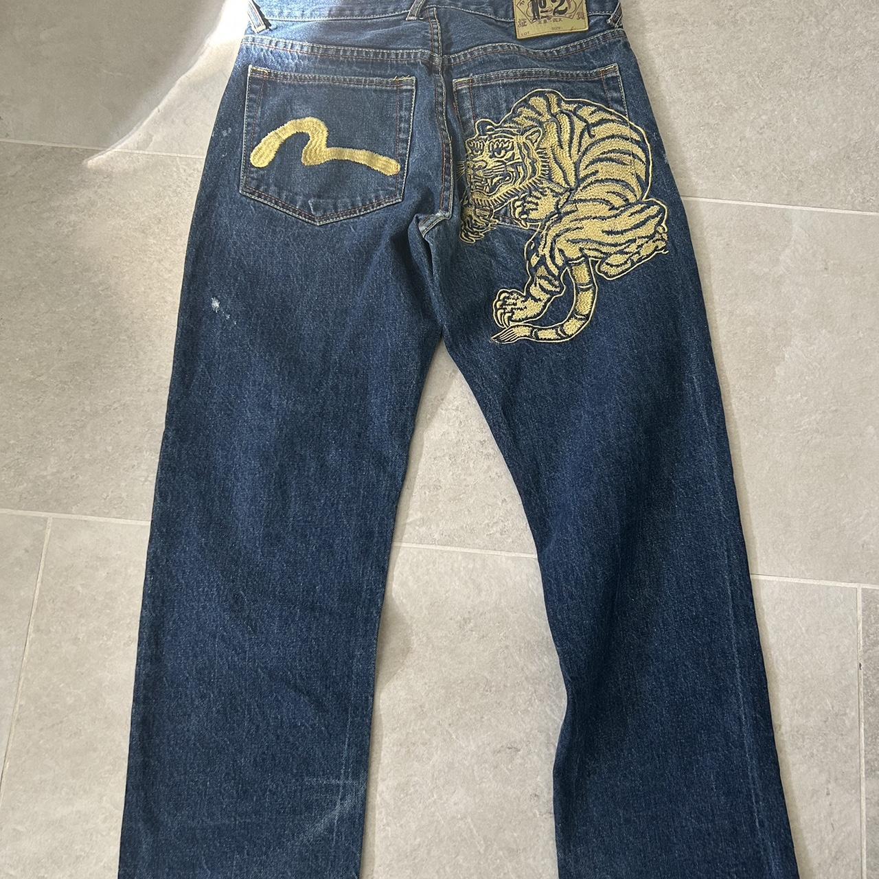 Evisu Men's Trousers | Depop