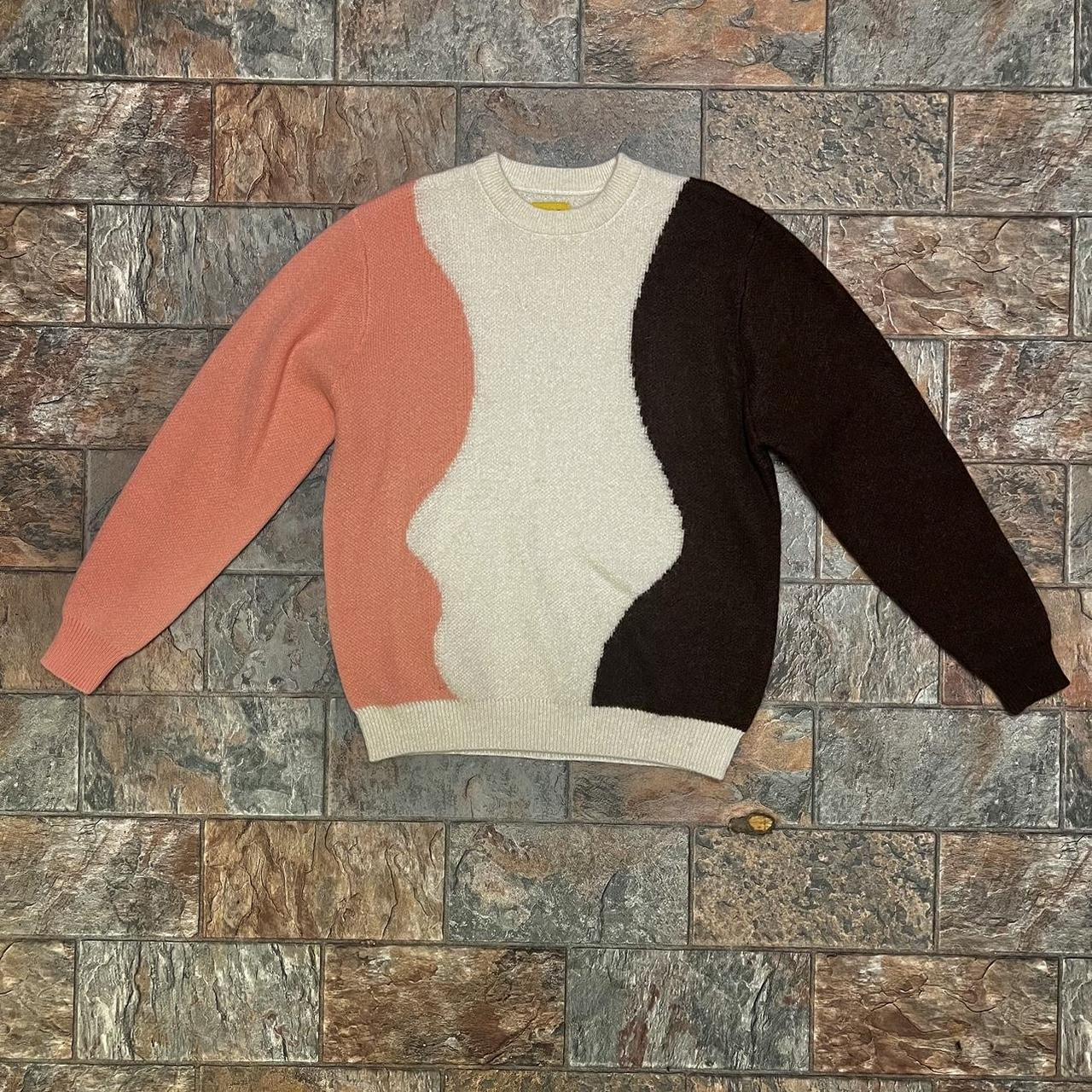 Golf Wang Wavy Knit Sweater, Neapolitan, Pink