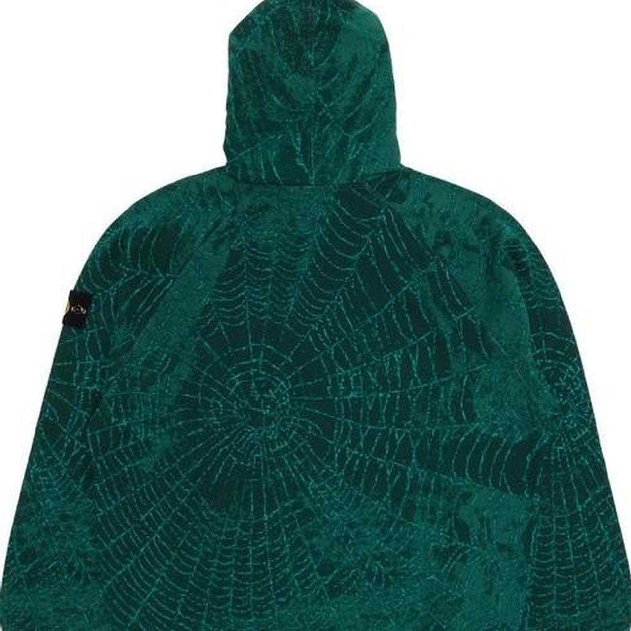 Supreme x Stone Island Spider web hoodie Fw23 | Depop