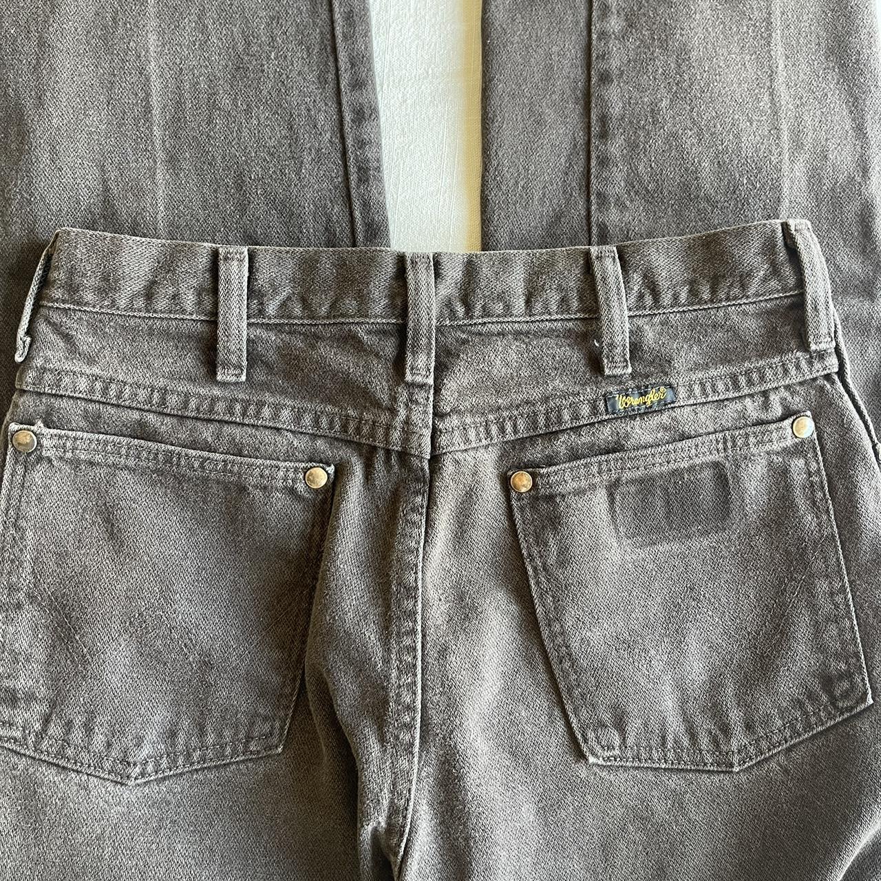 Vintage brown wrangler jeans Great condition, no... - Depop