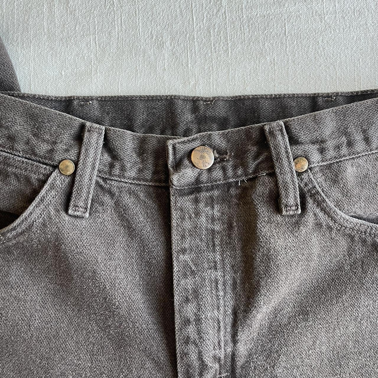 Vintage brown wrangler jeans Great condition, no... - Depop