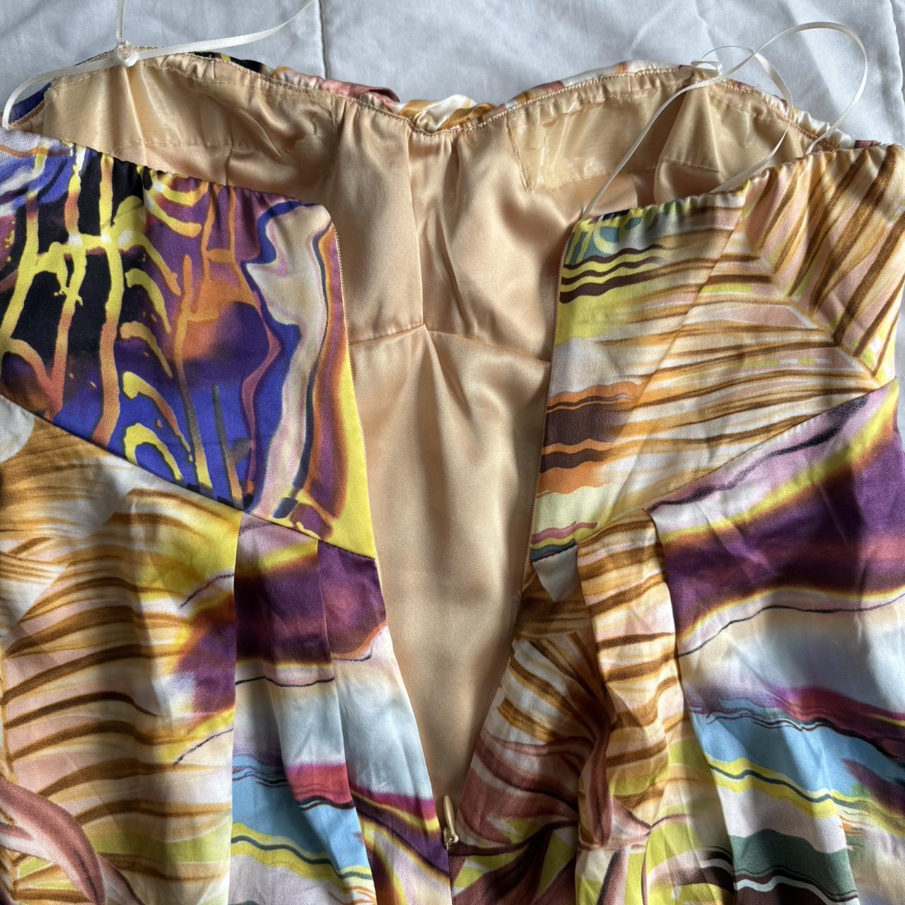 Cache Women's Dress - Multi - 2 – Y2K caché flora… - image 3