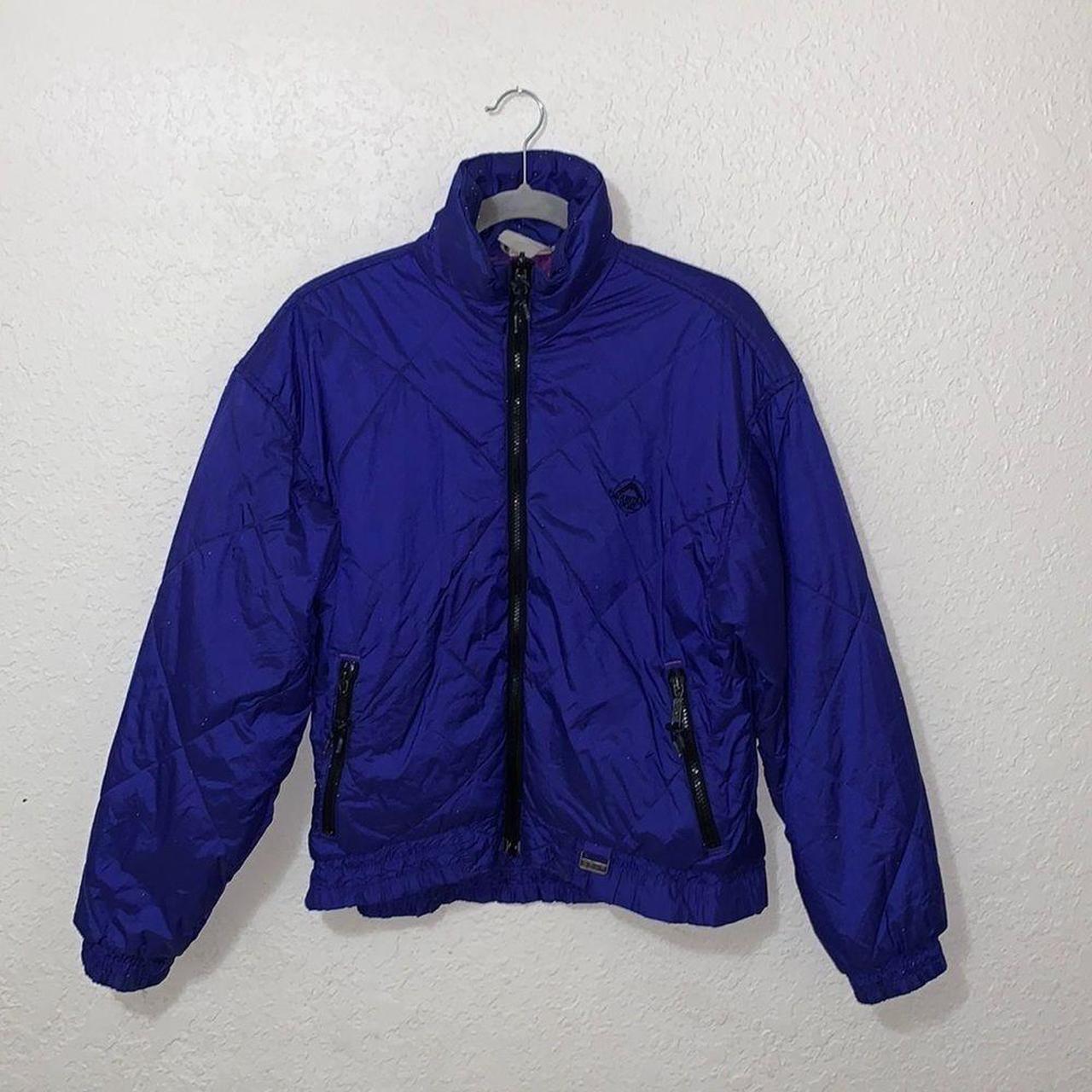 Women's Blue and Purple Jacket | Depop