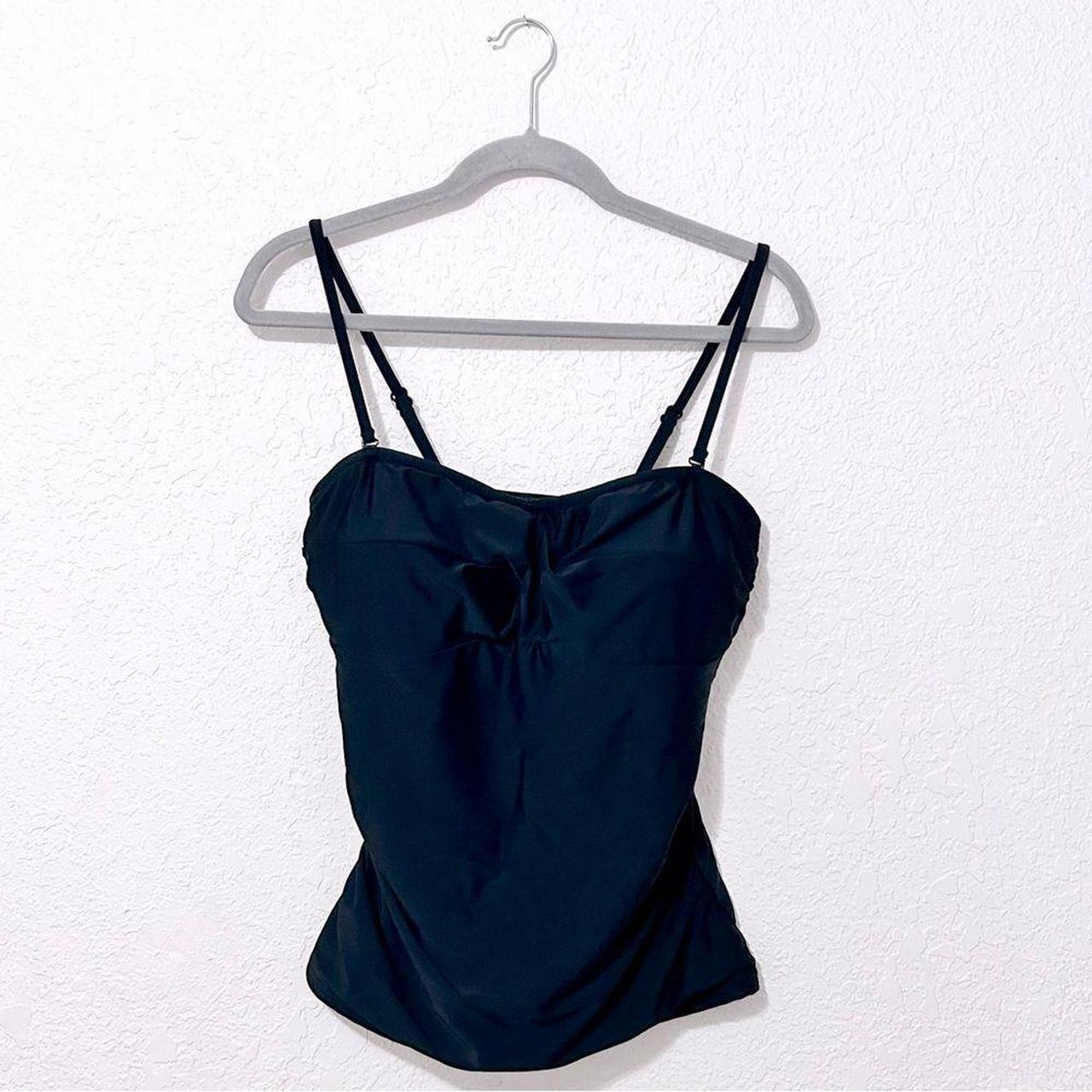 Croft & Barrow Women's Black Bikinisandtankinisets Depop