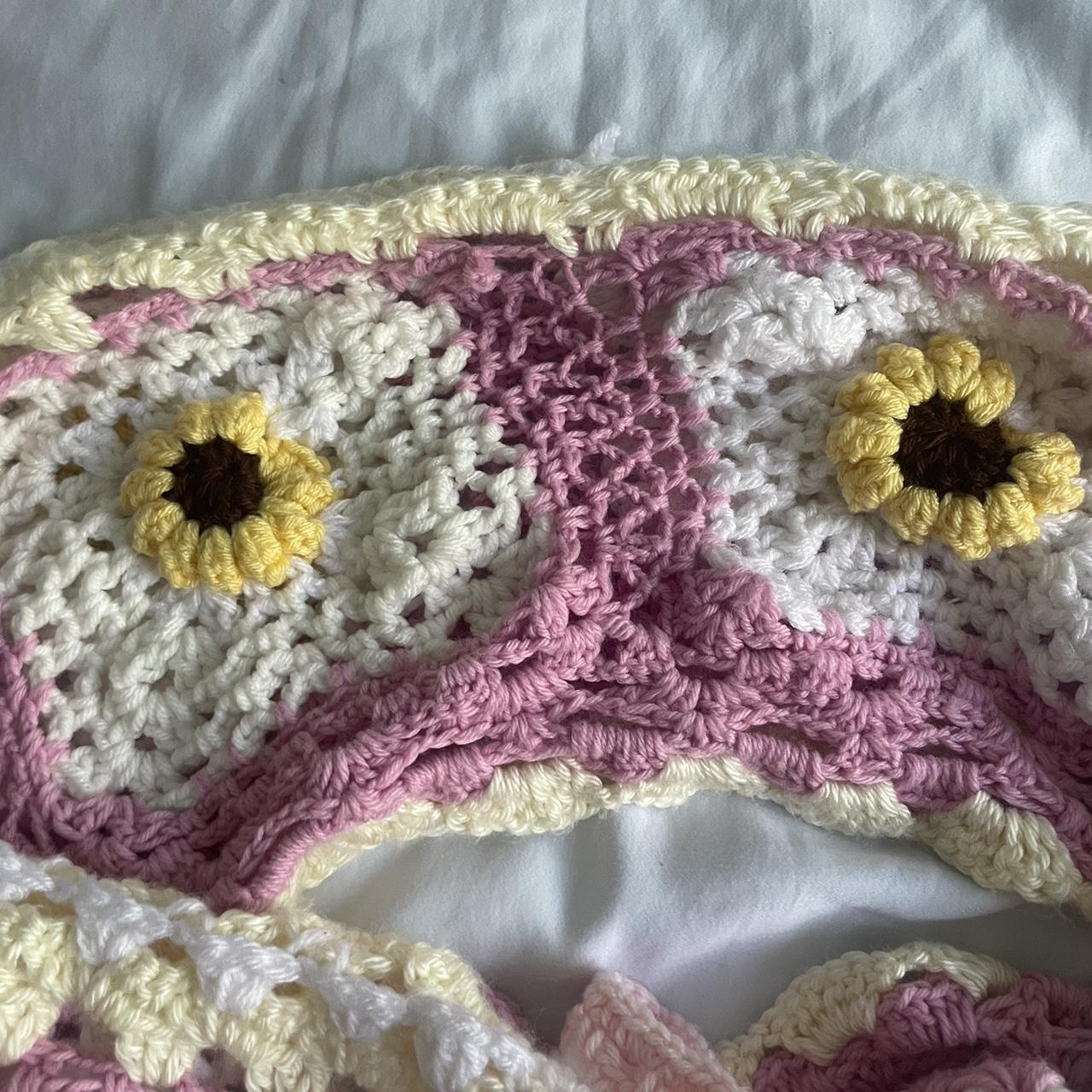 Women's Crop top - Multi - S – Multi color sunflo… - image 2