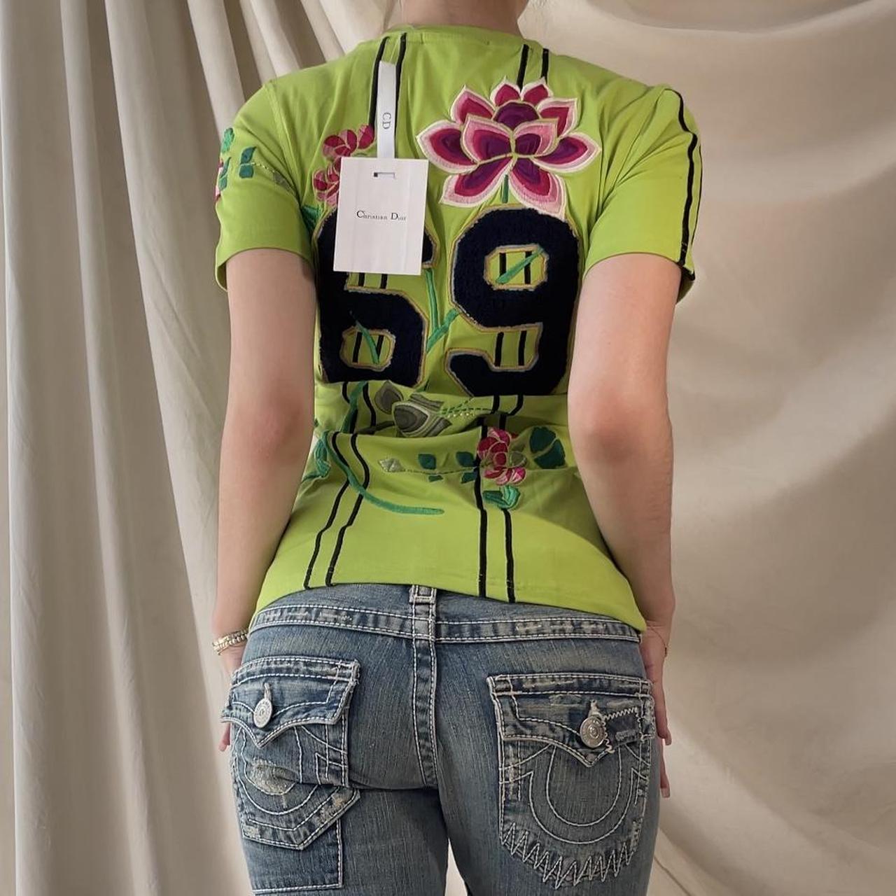 トップス Christian Dior 2002 Mermaid T-shirt 38 CHRISTIAN DIOR Spring Summer 2002 Cartoon 