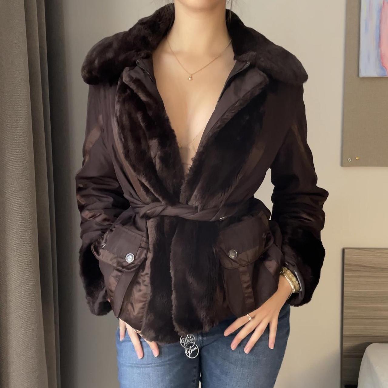 Christian Dior jacket coat vintage early 2000s brown | Depop