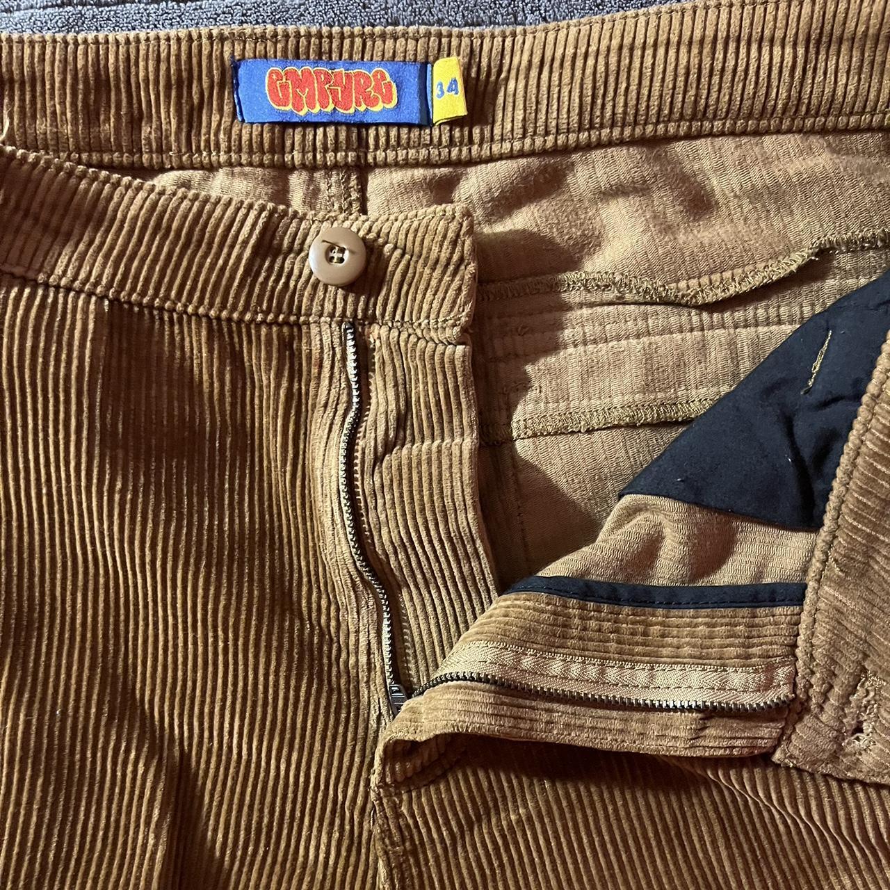 Empyre Skate Tobacco Corduroy Cargo Pants,  - Depop