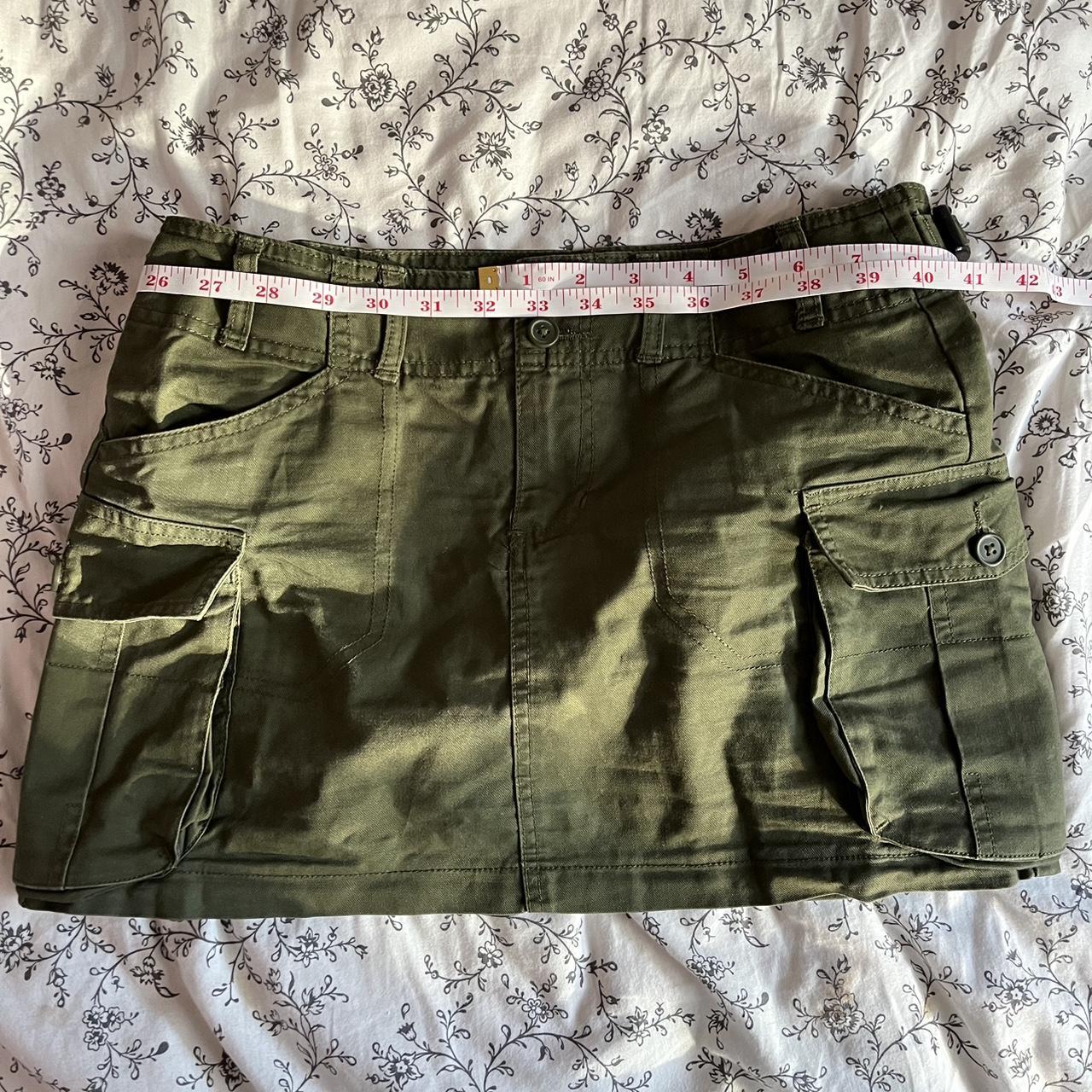 brandy melville cargo short skirt worn twice, in... Depop