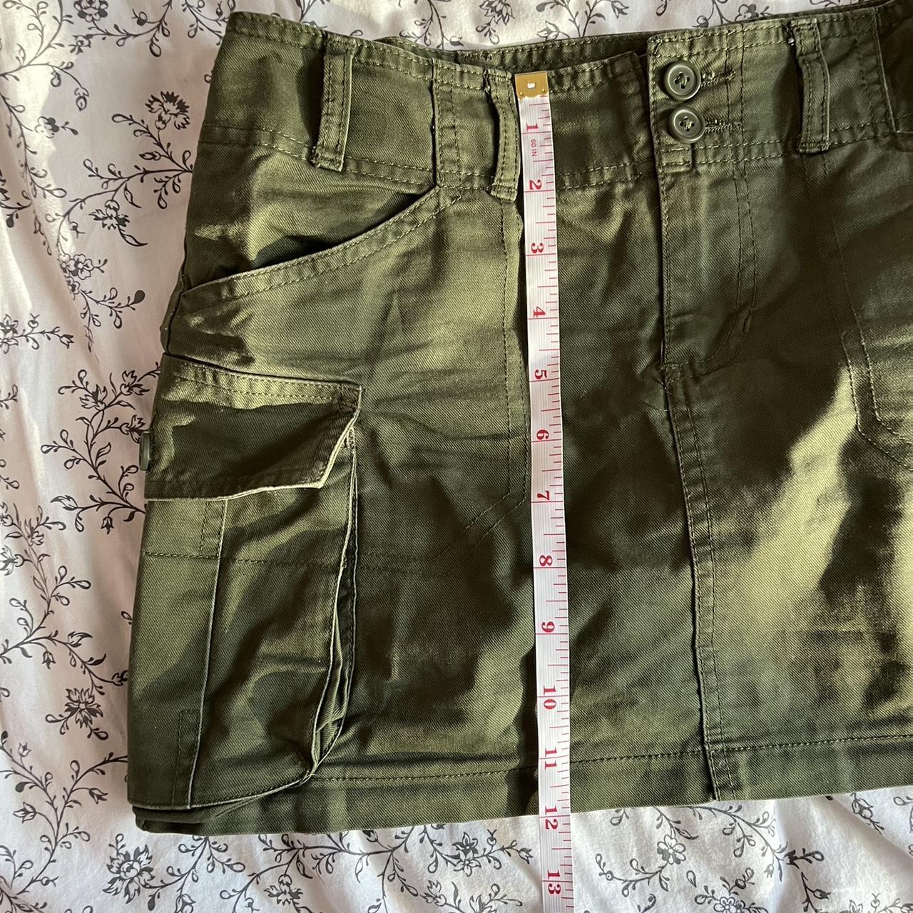 brandy melville cargo short skirt worn twice, in... Depop