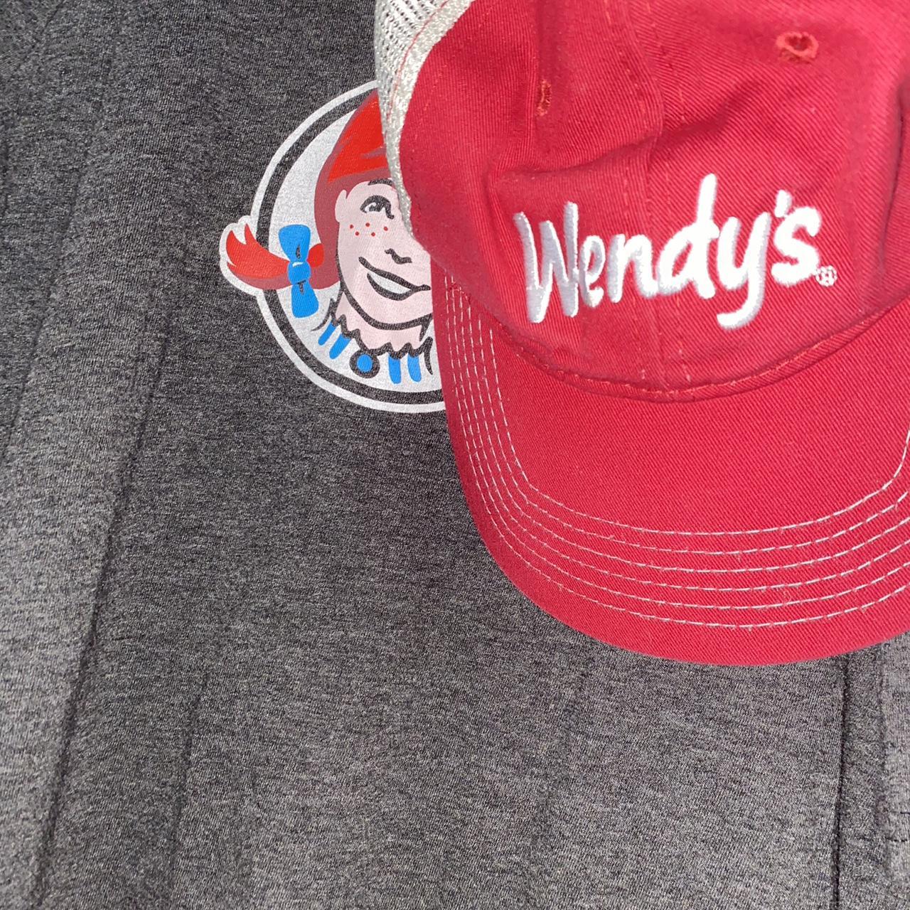 Wendy’s uniform, Men’s s, Complete with hat, Free... Depop