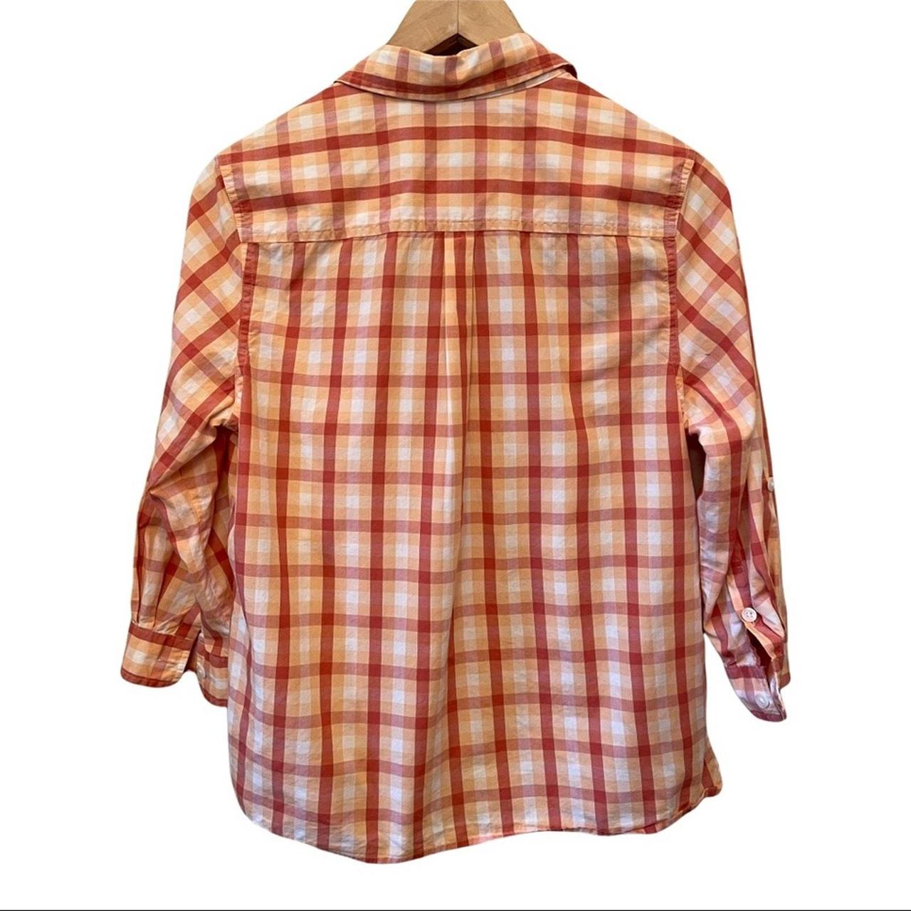 Pendleton Women's Blouse - Orange - M – Pendleton… - image 3