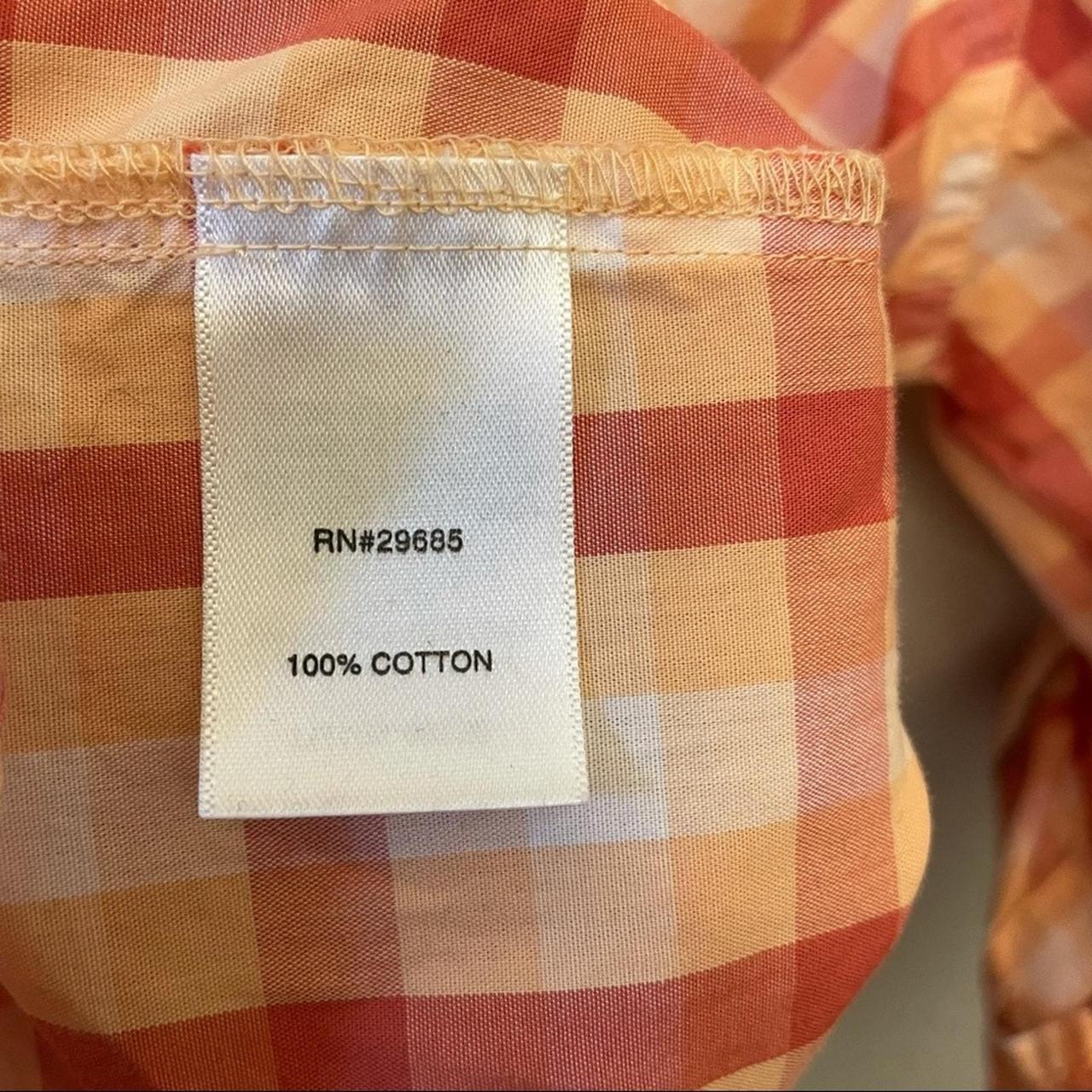 Pendleton Women's Blouse - Orange - M – Pendleton… - image 6